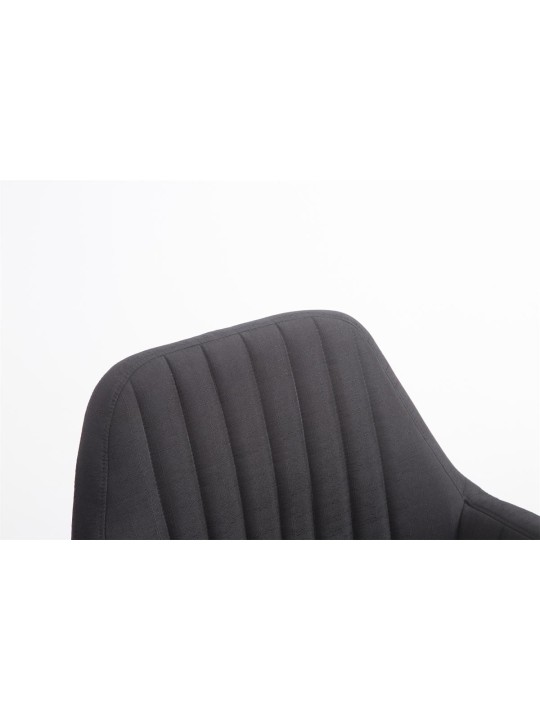 Stolička Florián látka Natura, čierna