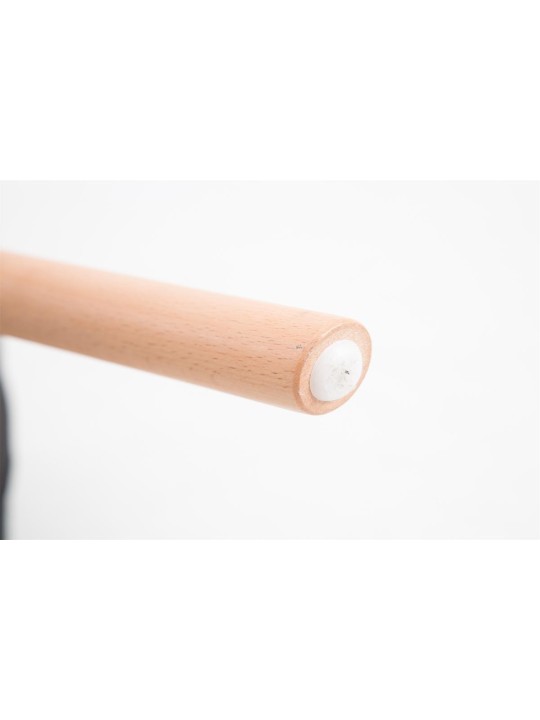 Stolička Florián látka Natura, čierna