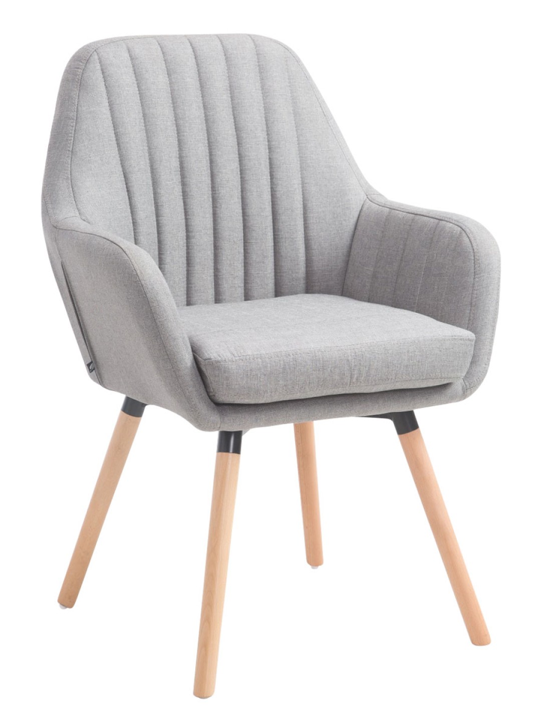 Stolička Florián látka Natura, sivá