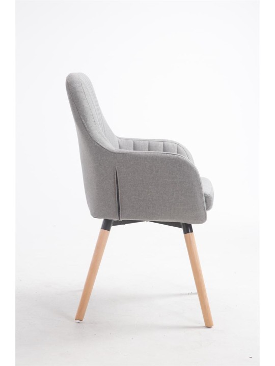 Stolička Florián látka Natura, sivá