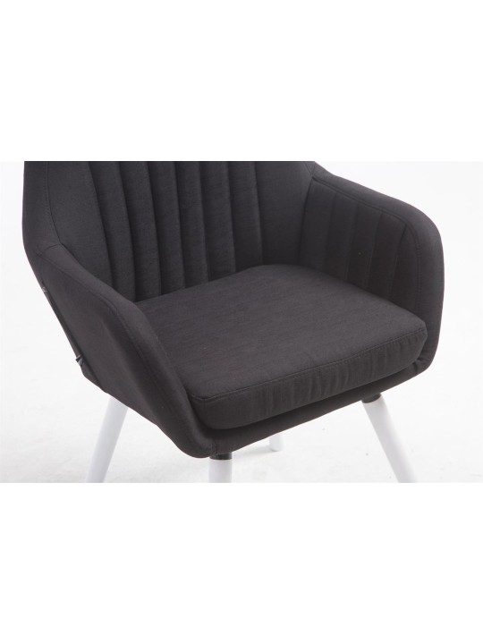 Stolička Florián látka, čierna