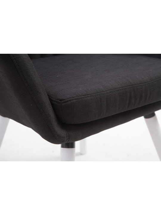 Stolička Florián látka, čierna