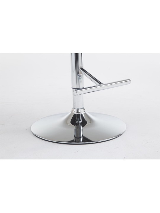 Barová stolička Los Angeles z umelej kože C, biela