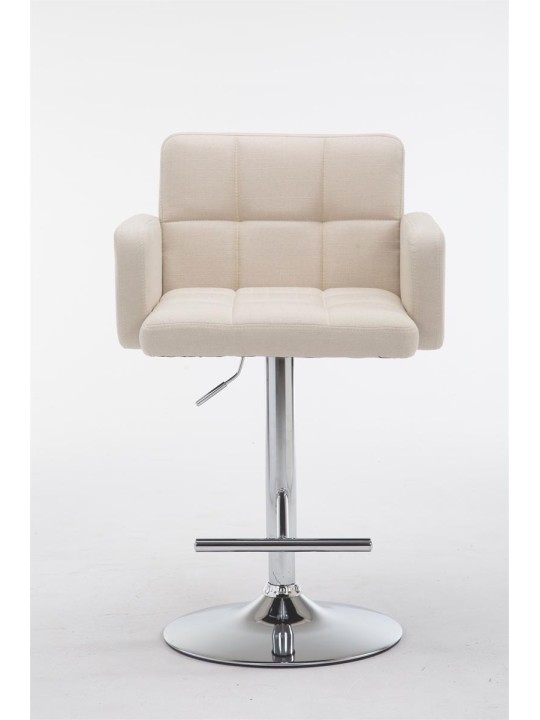 Barová stolička Los Angeles látka C, krémová
