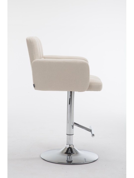 Barová stolička Los Angeles látka C, krémová