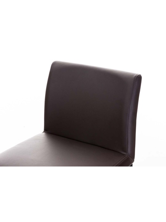 Barová stolička Panama B umelá koža, hnedá