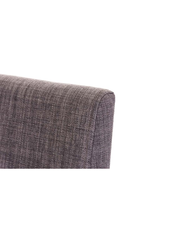 Barová stolička Panama B látka, sivá