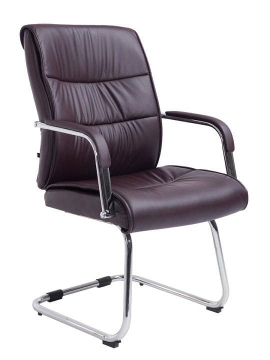 Stolička pre návštevníkov Sievert, hnedá