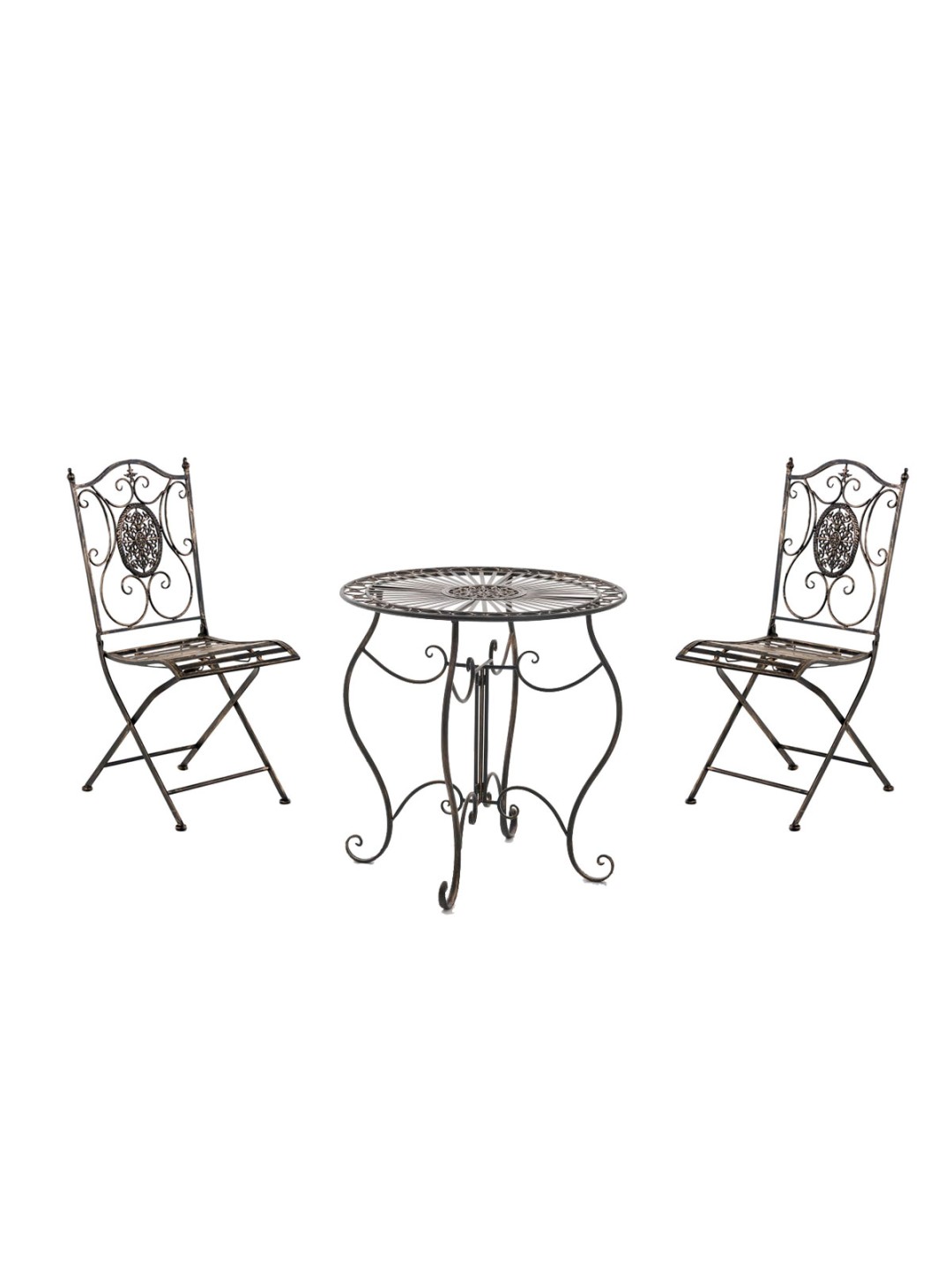 Skupina sedadiel Aldeano, bronzová