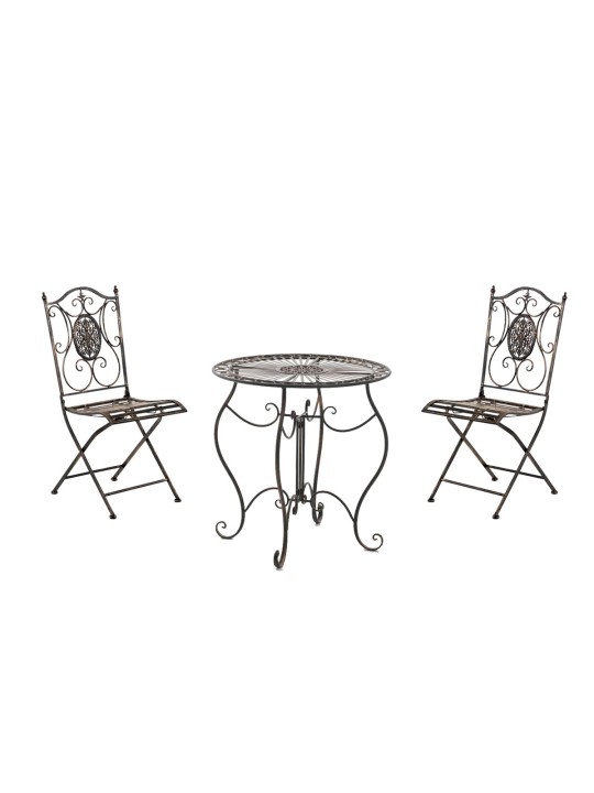 Skupina sedadiel Aldeano, bronzová