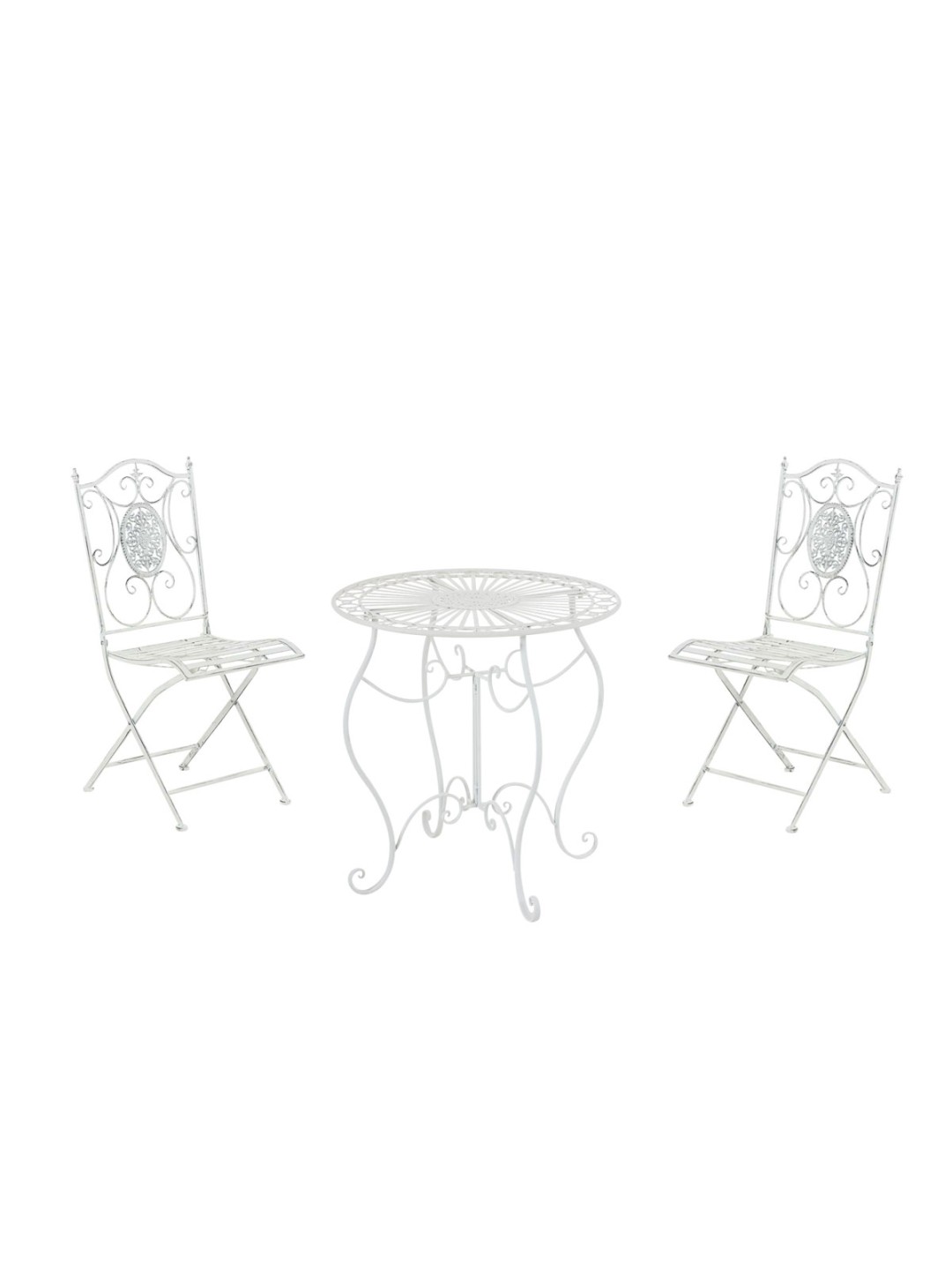 Skupina sedadiel Aldeano, antická biela