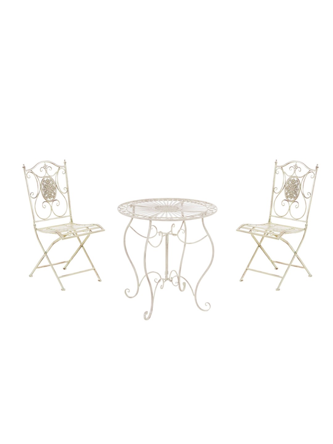 Skupina sedadiel Aldeano, antická krémová