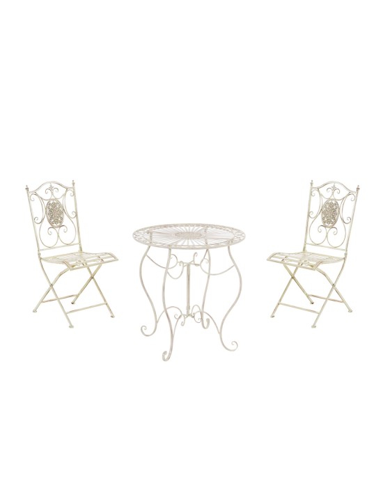 Skupina sedadiel Aldeano, antická krémová