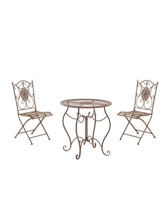 Skupina sedadiel Aldeano, antická hnedá