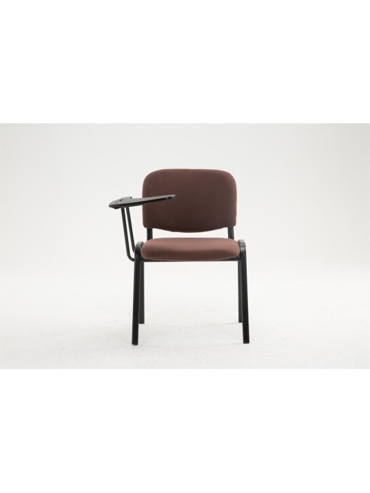 Kreslo Ken so skladacím stolom, hnedá