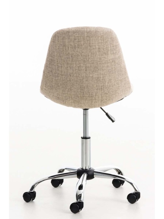 Kancelárske kreslo Emil látka, krémová