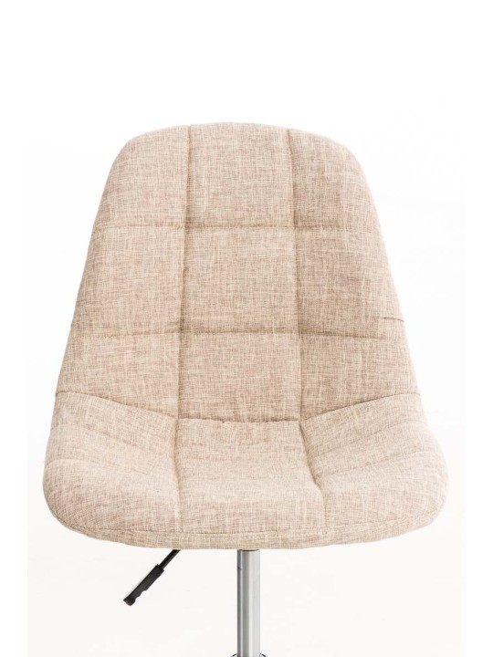 Kancelárske kreslo Emil látka, krémová