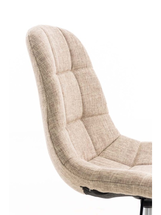 Kancelárske kreslo Emil látka, krémová