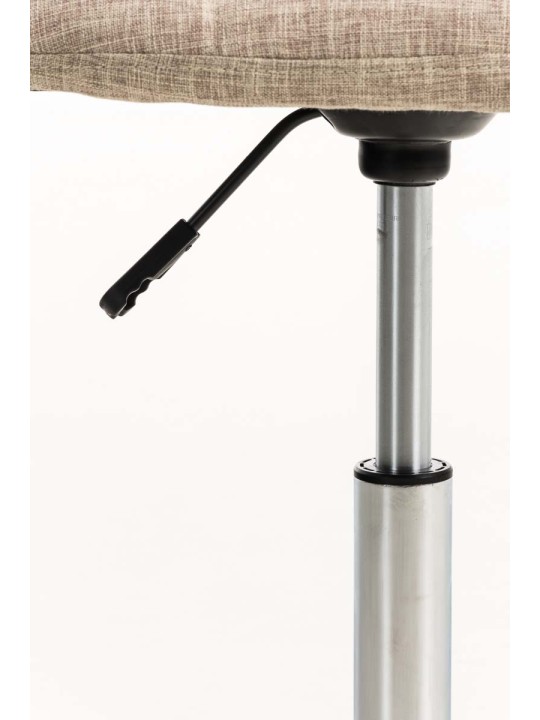 Kancelárske kreslo Emil látka, krémová