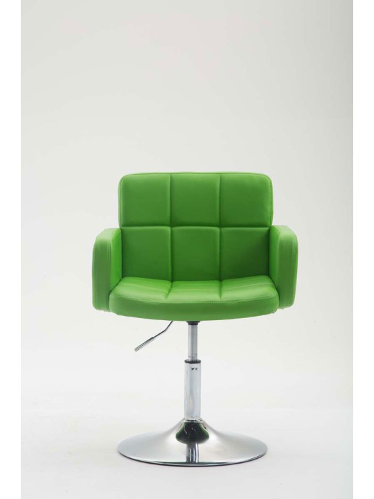 Lehátko z umelej kože Los Angeles, zelená