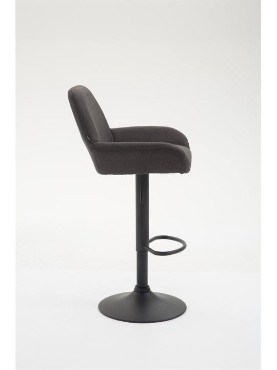 Barová stolička Braga látka B, tmavosivá