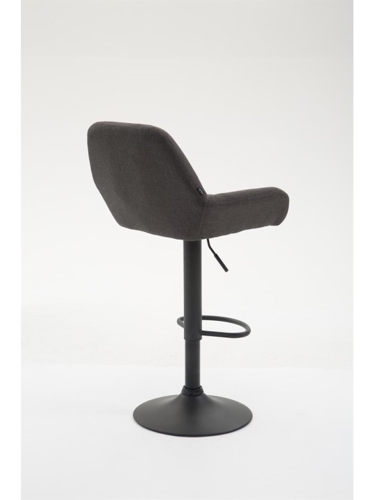 Barová stolička Braga látka B, tmavosivá