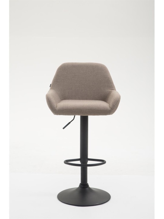 Barová stolička Braga látka B, šedohnedá