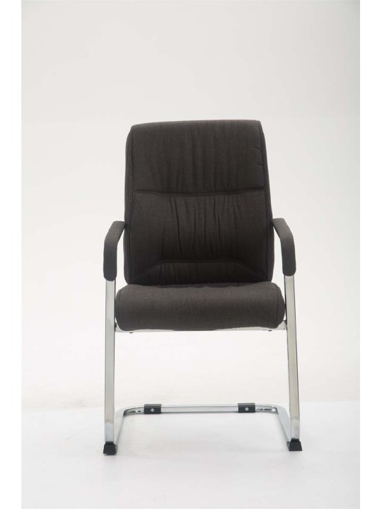 XL stolička pre návštevy Anubis fabric, tmavosivá