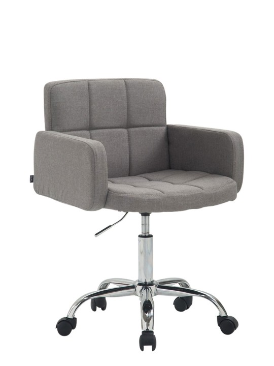 Pracovná stolička látka Los Angeles, sivá
