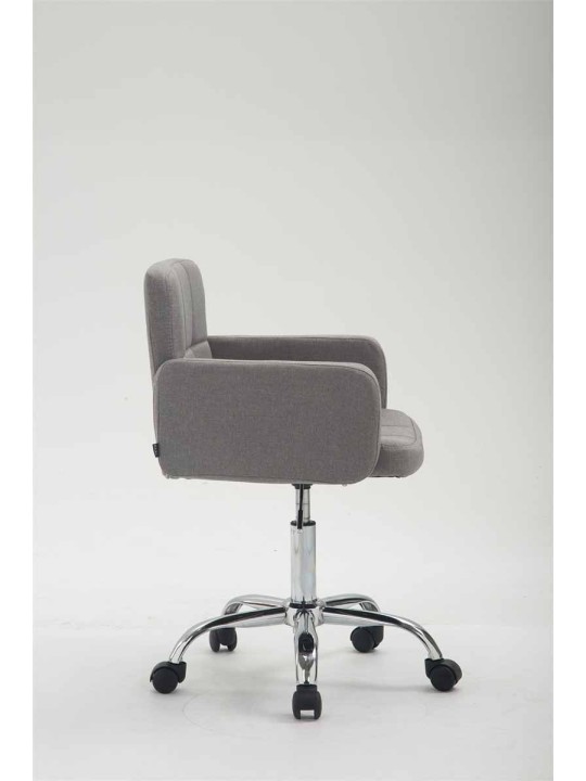 Pracovná stolička látka Los Angeles, sivá