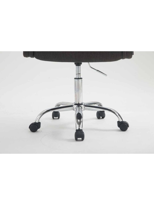 Pracovná stolička Los Angeles látka, tmavosivá