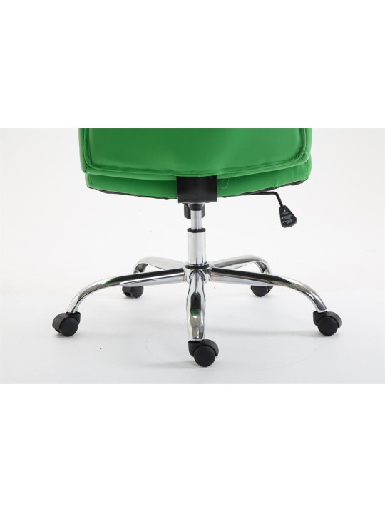 Kancelárske kreslo Vaud z umelej kože, zelená