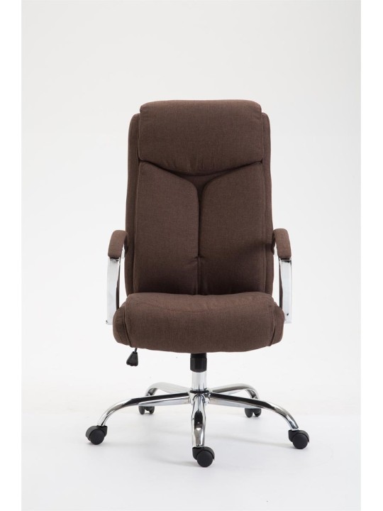 Kancelárske kreslo Vaud látka, hnedá