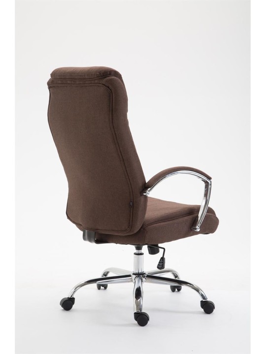 Kancelárske kreslo Vaud látka, hnedá