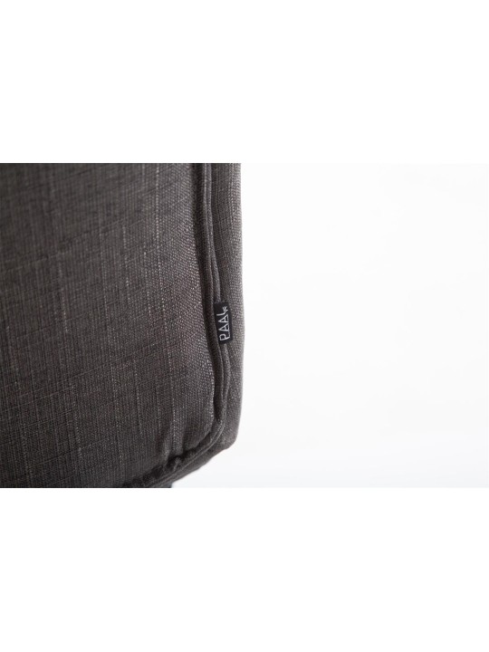 Kancelárske kreslo Vaud látka, tmavosivá