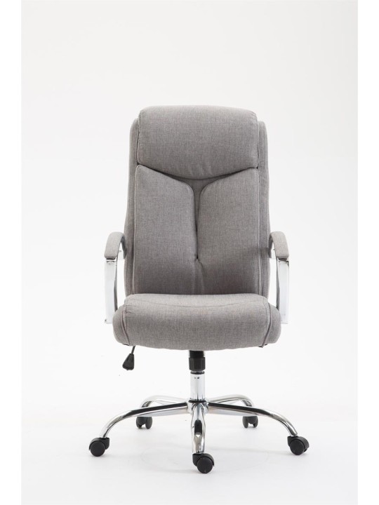 Kancelárske kreslo Vaud látka, sivá