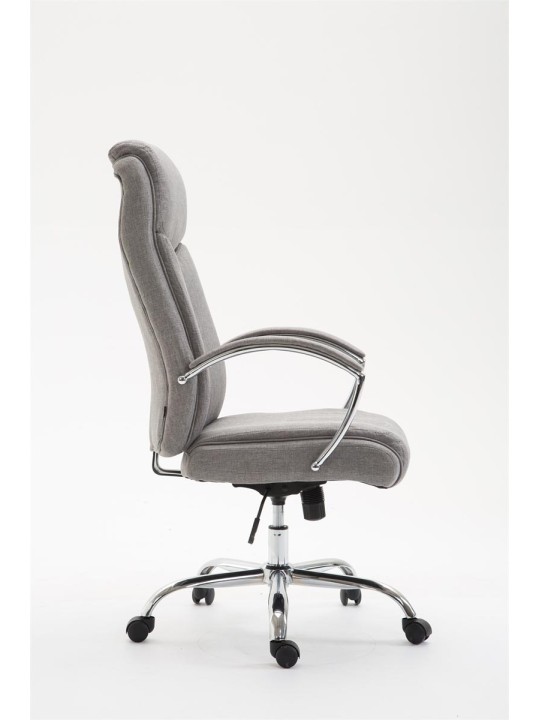 Kancelárske kreslo Vaud látka, sivá