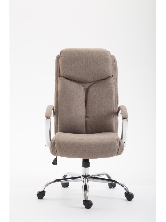 Kancelárske kreslo Vaud látka, šedohnedá