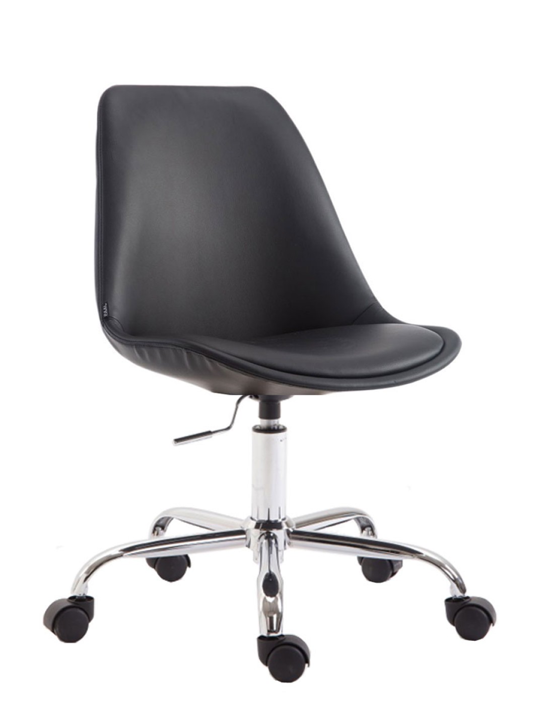 Kancelárske kreslo Toulouse z umelej kože, čierna