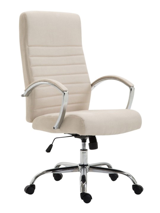 Kancelárske kreslo látka Valais, krémová