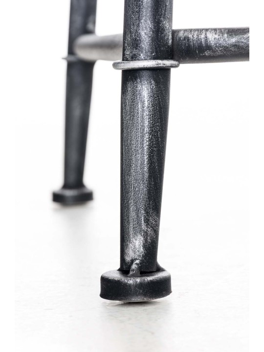 Bistro stolička Queens, drevo, antické striebro