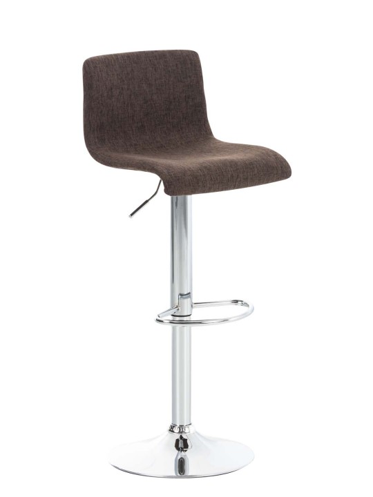 Barová stolička Hoover látka C, hnedá