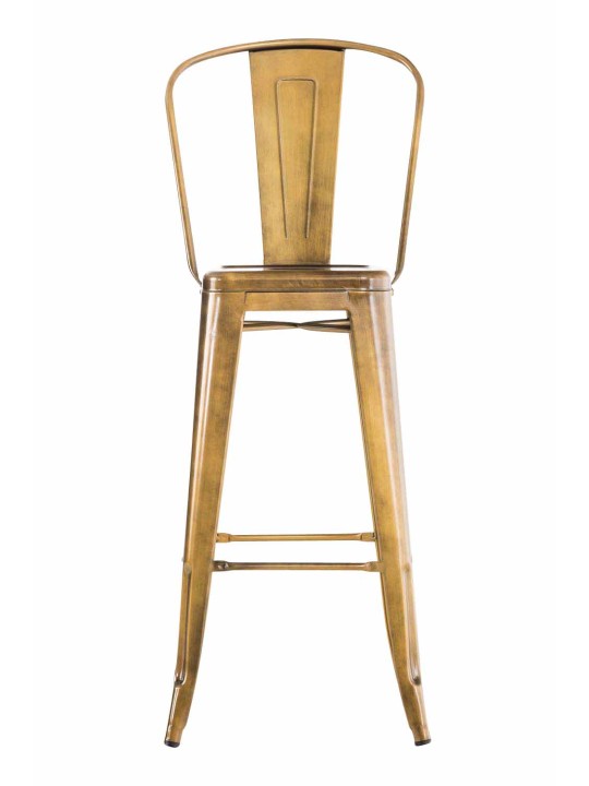 Barová stolička Aiden, zlatá