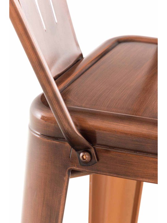 Barová stolička Aiden, medená