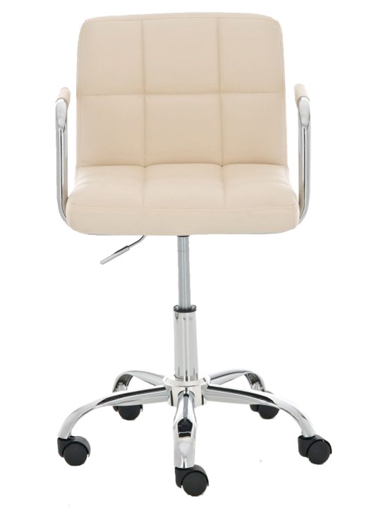Kancelárska stolička Lucy, krémová
