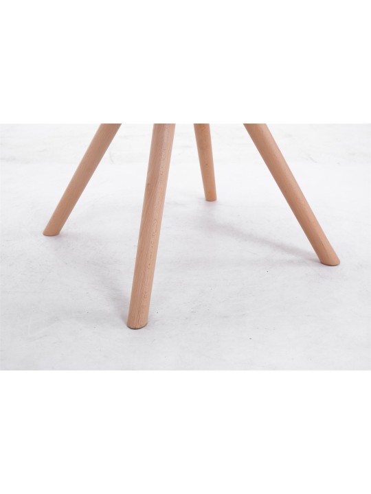 Stolička pre návštevy Toulouse látka Natura okrúhla, zelená