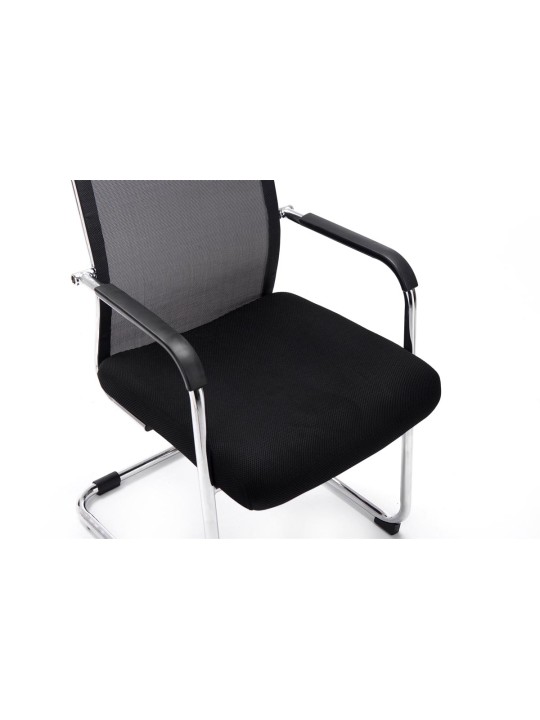 Kreslo pre návštevníkov Brenda V2, čierna