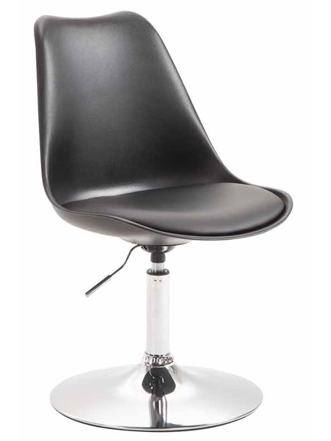 Stolička Maverick C plast, čierna