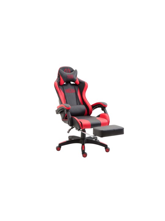 Kancelárske kreslo Ignite umelá koža, čierna/červená