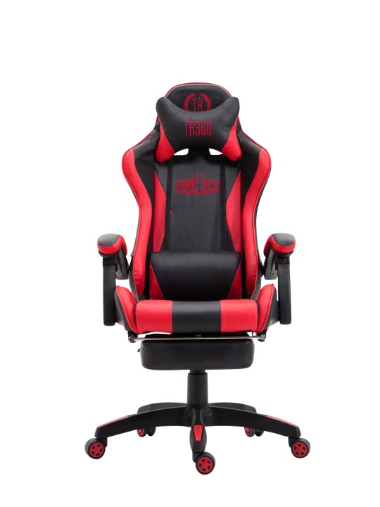 Kancelárske kreslo Ignite umelá koža, čierna/červená